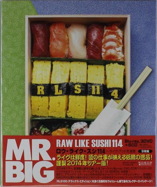 Cover for Mr.big · Raw Like Sushi 114+112 Deluxe Edition (Blu-ray) [Japan Import edition] (2015)