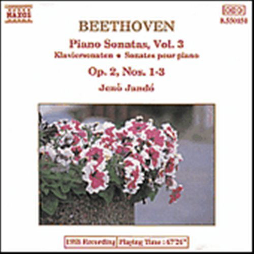 Piano Sonatas 1,2 & 3 - Ludwig Van Beethoven - Musiikki - NAXOS - 4891030501508 - torstai 28. marraskuuta 1991