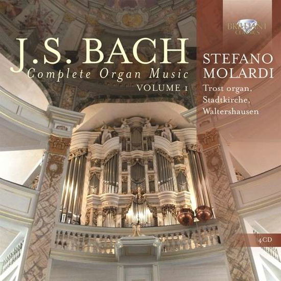 Complete Organ Music 1 - Bach / Molardi - Musik - BRI - 5028421948508 - 25. marts 2014