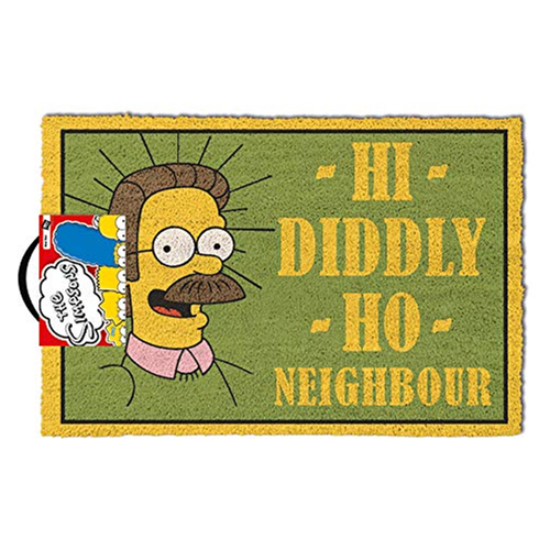 Hi Diddly Ho Neighbour - Door Mat - Simpsons - Merchandise - SIMPSONS - 5050293852508 - July 1, 2019