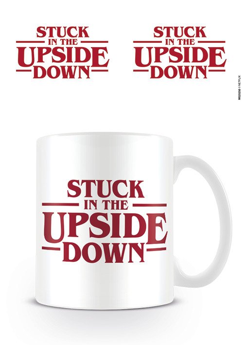 Cover for Stranger Things · Mug - 315 Ml - Stuck In The Upsi (MERCH) [White edition] (2020)