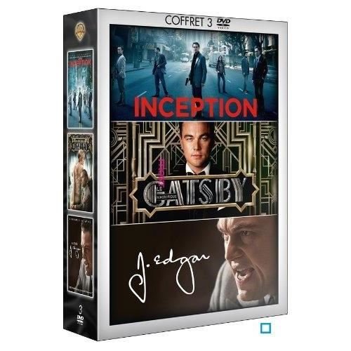 Cover for Leonardo Dicaprio · Coffret Leonardo Dicaprio 3 Films : Inception ; Gatsby Le Magnifique ; J. Edgar [fr Import] (DVD)