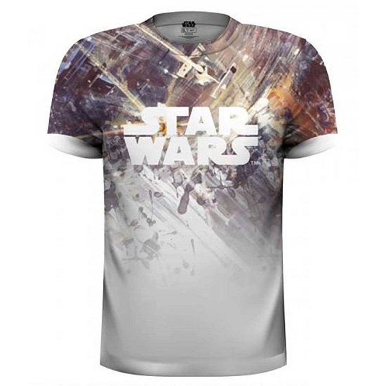 Star Wars: Dogfight (t-shirt Unisex Tg. 2XL) - Star Wars - Otros - Bravado - 5055979944508 - 