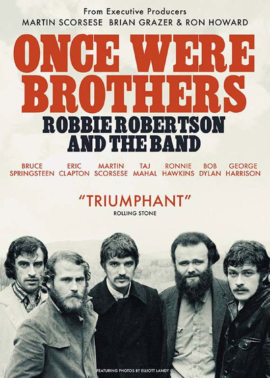 Cover for Once Were Brothers: Robbie Robertson And The Band (DVD) (2020)