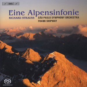 Cover for São Paulo Symphony Orchestra OSESP / Shipway, Frank · Eine Alpensinfonie (SACDH) (2012)