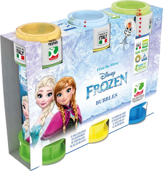 Frozen - Pack 3 Flaconi 60 Ml - Dulcop Bolle Di Sapone - Fanituote - Dulcop International - 8007315661508 - 