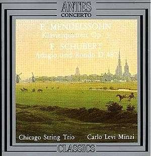 Chic.string Trio / C.l.minzi · M-barth. / Schubert Klavierquintett 3 (CD) (1993)