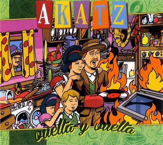 Cover for Akatz · Vuelta Y Vuelta (CD) [Digipak] (2015)