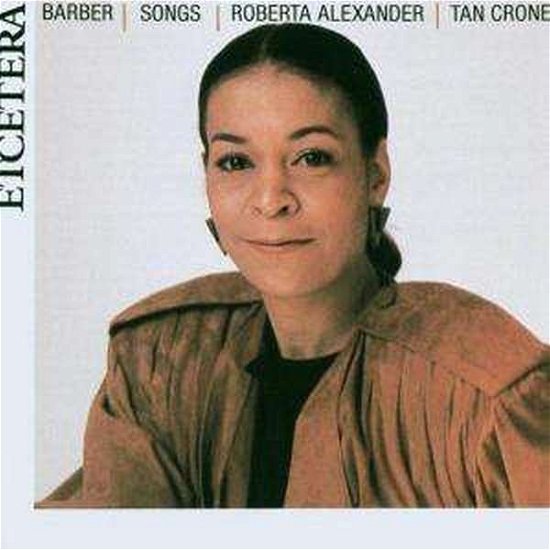 Cover for Barber · Songs (CD) (1993)