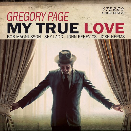 Cover for Gregory Page · My True Love (CD) (2011)