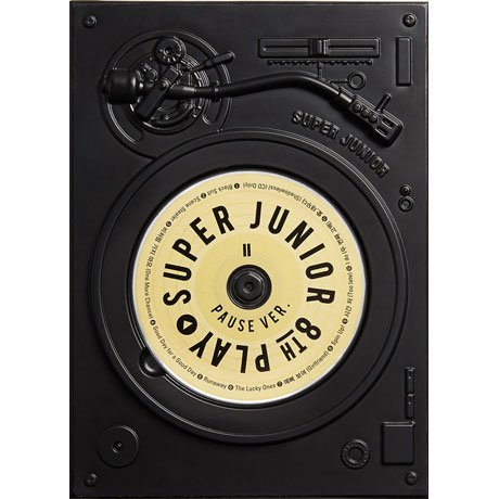 Cover for Super Junior · Vol 8 (Play) Pause Version (CD) [Pause edition] (2017)
