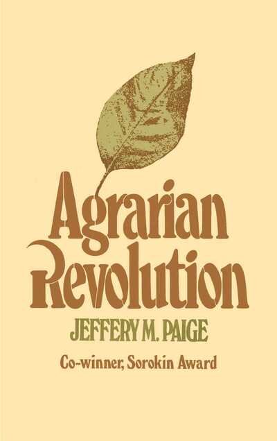 Cover for Jeffrey M. Paige · Agrarian Revolution (Paperback Book) (1978)