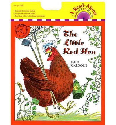 Cover for Paul Galdone · The Little Red Hen Book &amp; Cd - Paul Galdone Nursery Classic (Cassette) [Pap / Com edition] (2006)