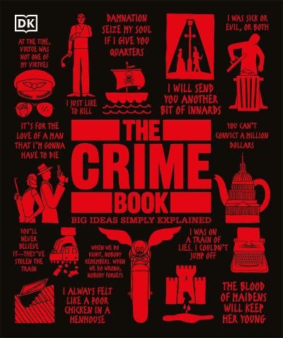 Cover for Dk · The Crime Book (Paperback Book) (2021)
