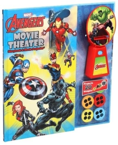 Cover for Editors of Studio Fun International · Marvel Avengers Movie Theater Storybook and Movie Projector (Book) (2020)