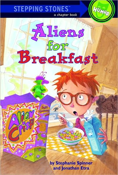 Cover for Stephanie Spinner · Aliens for Breakfast (Turtleback School &amp; Library Binding Edition) (Stepping Stone Books (Pb)) (Hardcover Book) (1988)