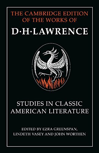 Cover for D. H. Lawrence · Studies in Classic American Literature - The Cambridge Edition of the Works of D. H. Lawrence (Paperback Bog) (2014)