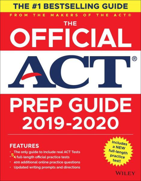 Cover for Act · The Official ACT Prep Guide 2019-2020, (Book + 5 Practice Tests + Bonus Online Content) (Paperback Book) (2019)