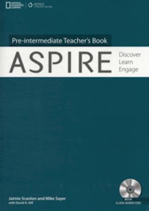 Cover for Hughes, John (Duke University) · Aspire Pre-Intermediate: Teacher's Book with Audio CD (Book) [New edition] (2012)