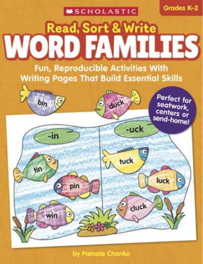 Read, Sort and Write : Word Families - Pamela Chanko - Books - Scholastic, Incorporated - 9781338606508 - 2020