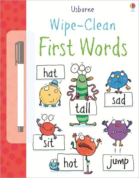 Cover for Jessica Greenwell · Wipe-Clean First Words - Wipe-Clean (Paperback Bog) (2013)