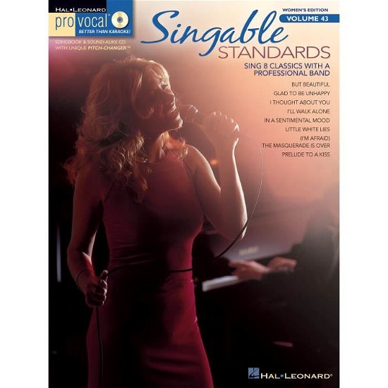 Cover for Hal Leonard Publishing Corporation · Singable Standards: Pro Vocal Women's Edition Volume 43 (DIV) (2009)