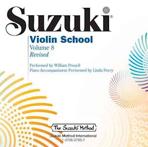 Cover for William Preucil · Suzuki Violin School Volume 8 Rev CD (CD) (2016)