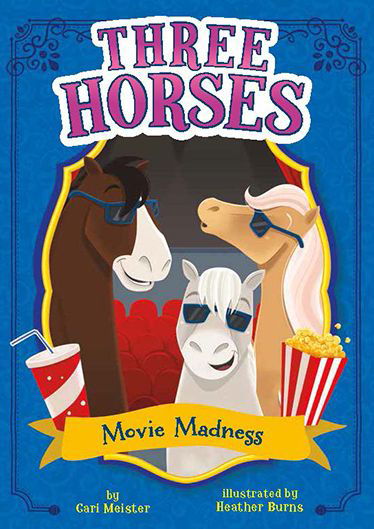 Cover for Cari Meister · Movie Madness A 4D Book (Innbunden bok) (2018)