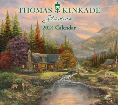 Cover for Thomas Kinkade · Thomas Kinkade Studios 2024 Deluxe Wall Calendar (Calendar) (2023)