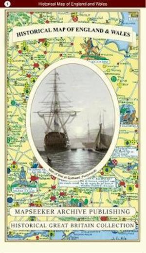 Historical Map of England and Wales - Historical Great Britain Collection -  - Livres - Historical Images Ltd - 9781844918508 - 2019