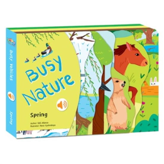 Cover for Busy Nature: Spring - BUSY...BOOKS SERIES (Board book) (2024)