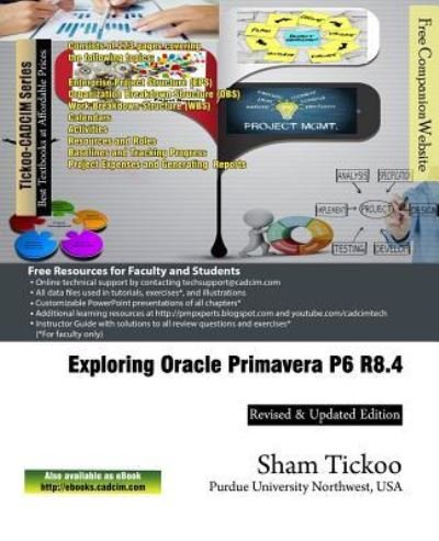 Cover for Prof Sham Purdue University Northwest · Exploring Oracle Primavera P6 R8.4 (Paperback Book) (2016)