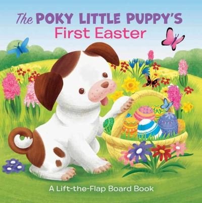 Cover for Andrea Posner-Sanchez · The Poky Little Puppy's First Easter: A Lift-the-Flap Board Book (Tavlebog) (2022)