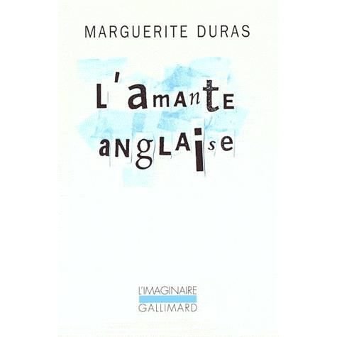 Cover for Marguerite Duras · L'amante anglaise (Paperback Book) (2009)