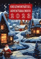 Cover for Isamrätsel Verlag · Kreuzworträtsel Adventskalender 2023 | Weihnachtsgeschenk (Book) (2023)