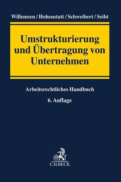 Umstrukturierung und Übertrag - Willemsen - Bücher -  - 9783406758508 - 