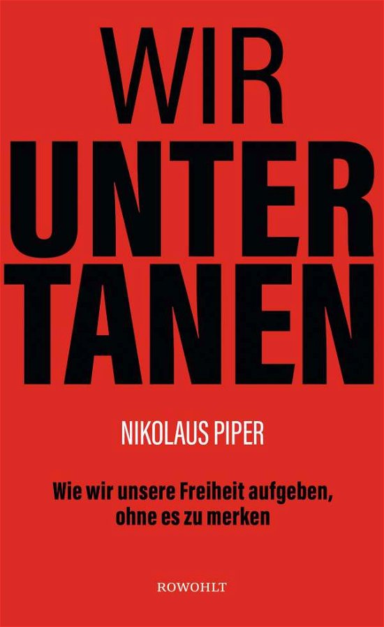Cover for Piper · Wir Untertanen (Bok)