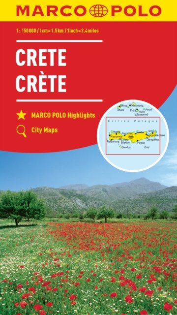 Cover for Marco Polo · Crete Marco Polo Map (Landkarten) (2023)