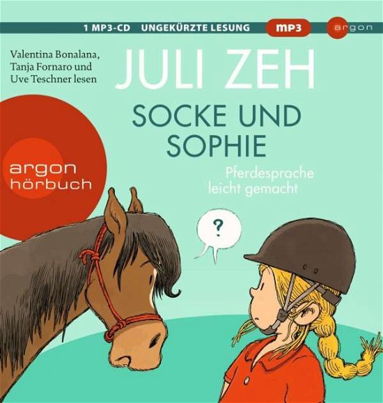 Cover for Zeh · Socke und Sophie,MP3-CD (Book)