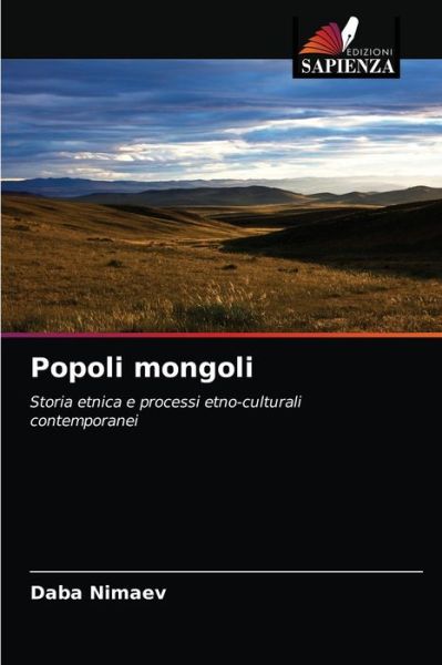 Cover for Daba Nimaev · Popoli mongoli (Paperback Book) (2021)