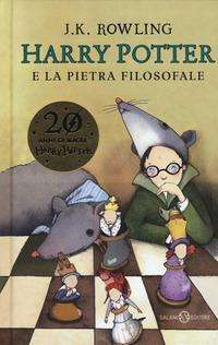 Cover for Rowling · Harry Potter,Ital.1 Pietra filo (Book)