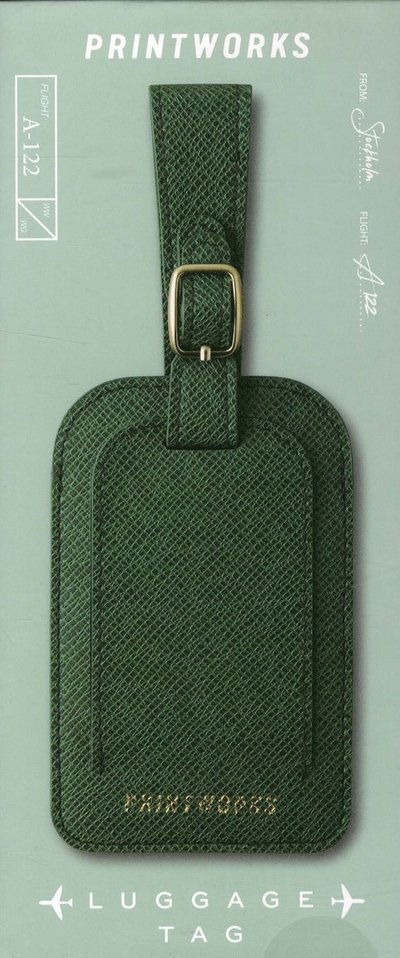 Cover for Luggage tag - Green (Book) (2018)