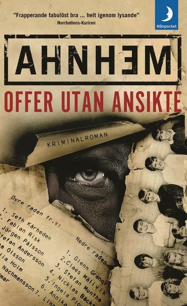 Cover for Stefan Ahnhem · Fabian Risk: Offer utan ansikte (Pocketbok) (2015)