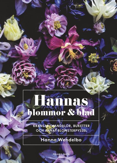 Cover for Hanna Wendelbo · Hannas blommor &amp; blad : Kransar, mandalor, buketter och annat blomsterpysse (Buch) (2022)