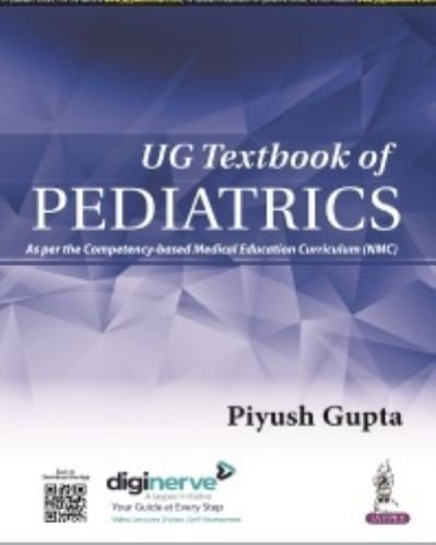 Cover for Piyush Gupta · UG Textbook of Pediatrics (Paperback Bog) (2023)
