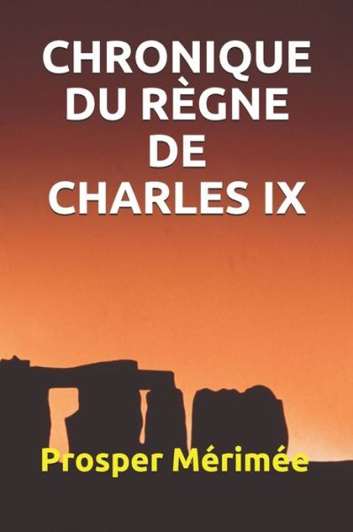 Cover for Prosper Merimee · Chronique Du Regne de Charles IX (Paperback Book) (2020)