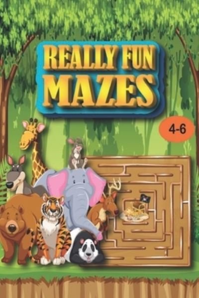Cover for Ava Bophone · Really Fun Mazes (Paperback Bog) (2020)