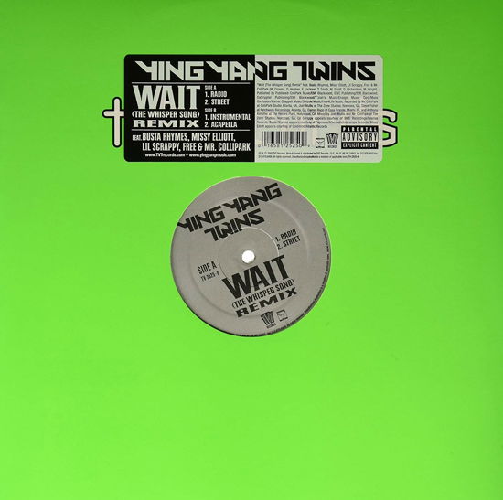 Wait - Ying Yang Twins - Música - Tvt - 0016581252509 - 