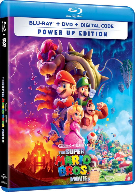 Cover for Super Mario Bros Movie (Blu-ray) (2023)