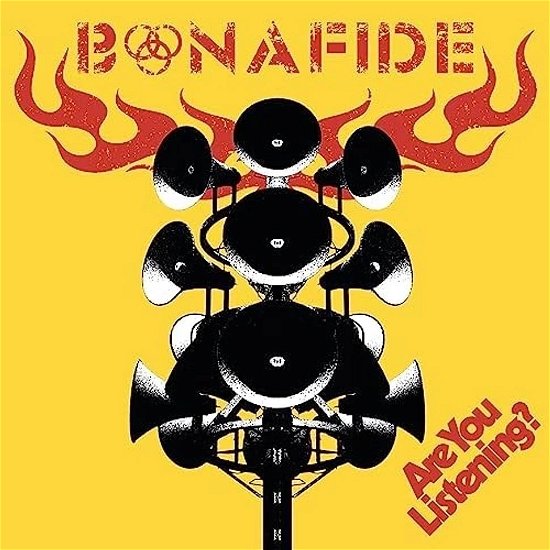 Cover for Bonafide · Are You Listening? (Red Vinyl) (LP) (2023)